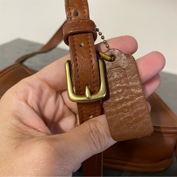 Coach British Tan Wendie Leather Crossbody Bag 9031 - Picture 8 of 15